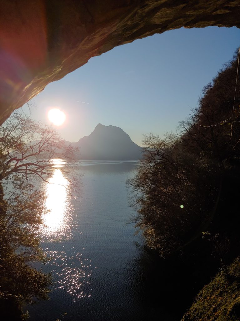 Lago di Lugano a Gandria